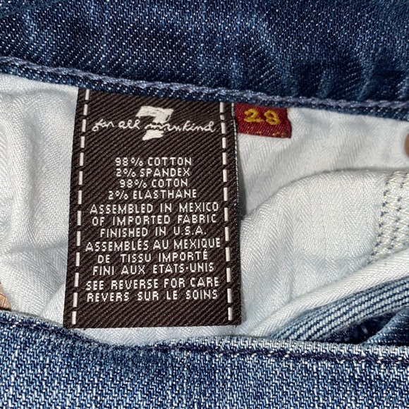7 for all mankind bootcut jeans - Picture 2 of 3